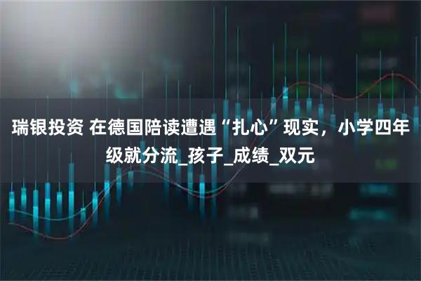 瑞银投资 在德国陪读遭遇“扎心”现实,小学四年级就分流_孩子_成绩_双元